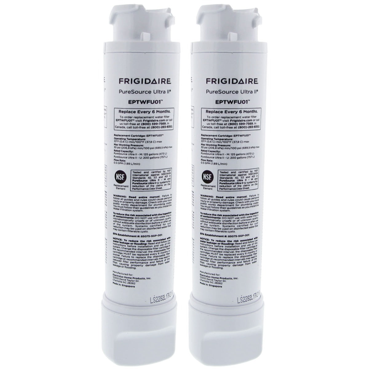 Frigidaire EPTWFU01 Refrigerator Water Filter