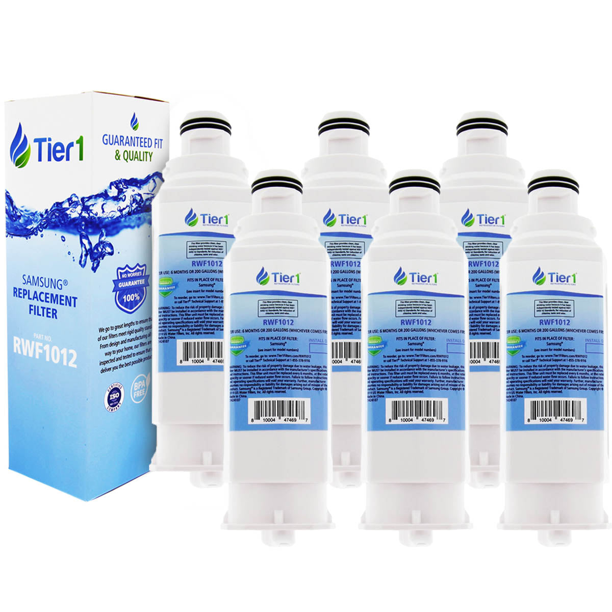 DA97-17376B / HAF-QIN/EXP Samsung Comparable Refrigerator Water Filter by Tier1