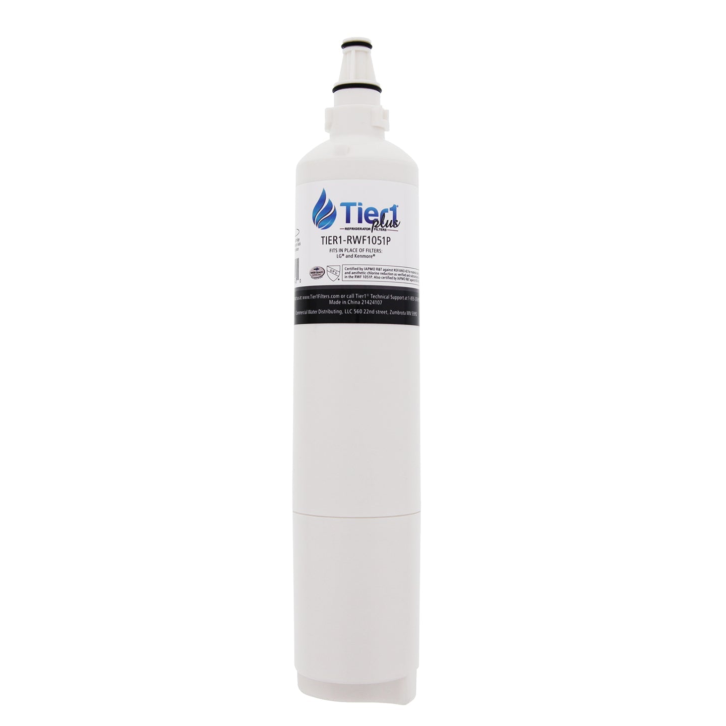 5231JA2006A / LT600P LG Comparable Lead and Mercury Reducing Refrigerator Water Filter By Tier1 Plus
