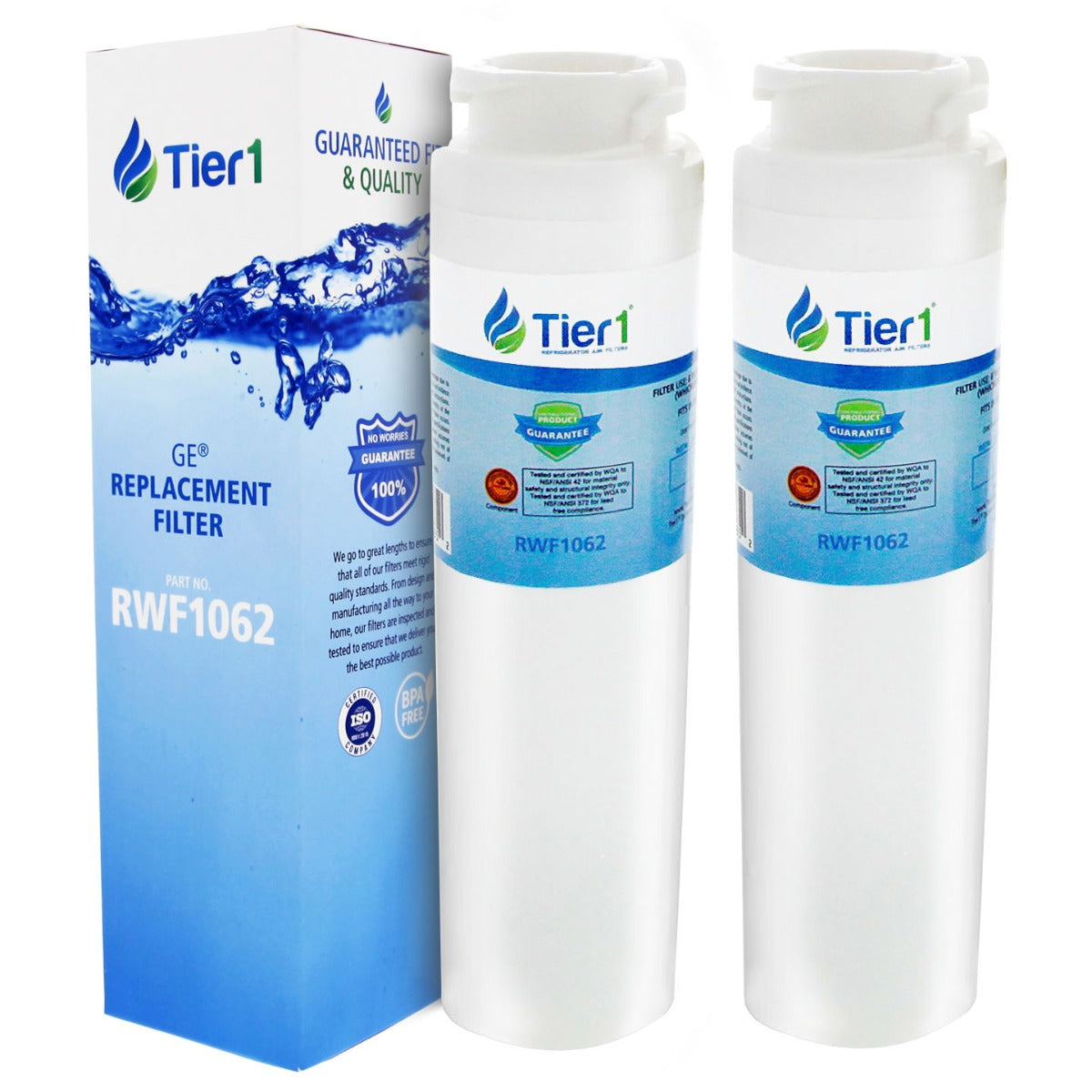 MSWF GE Comparable SmartWater Filter Replacement By Tier1