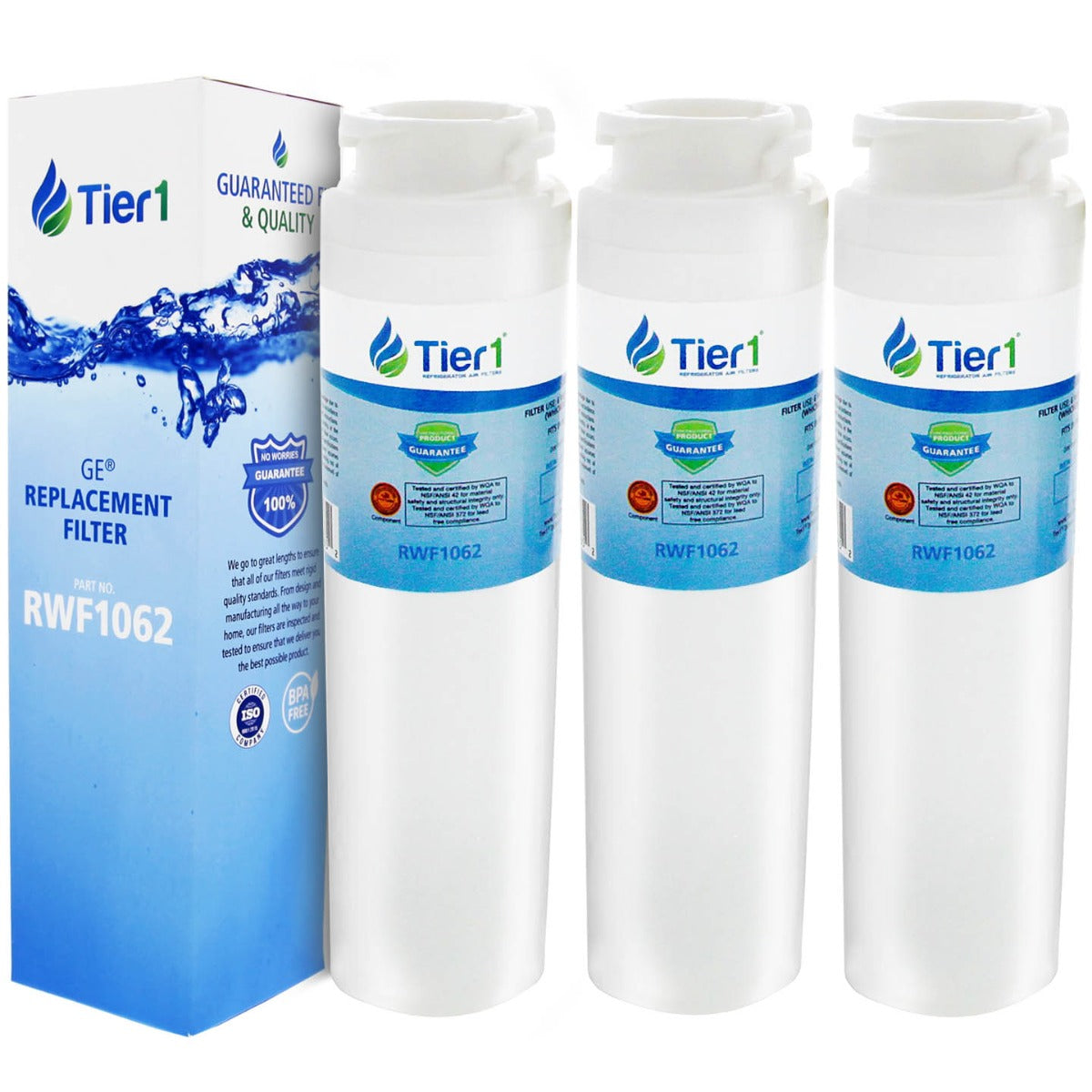 MSWF GE Comparable SmartWater Filter Replacement By Tier1
