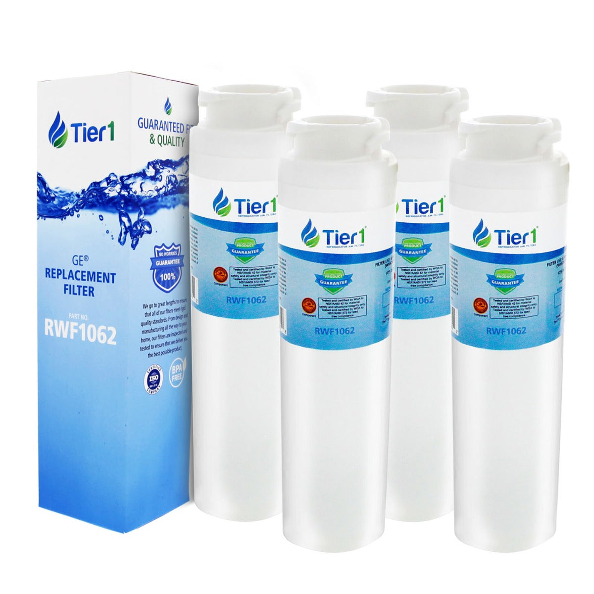 MSWF GE Comparable SmartWater Filter Replacement By Tier1