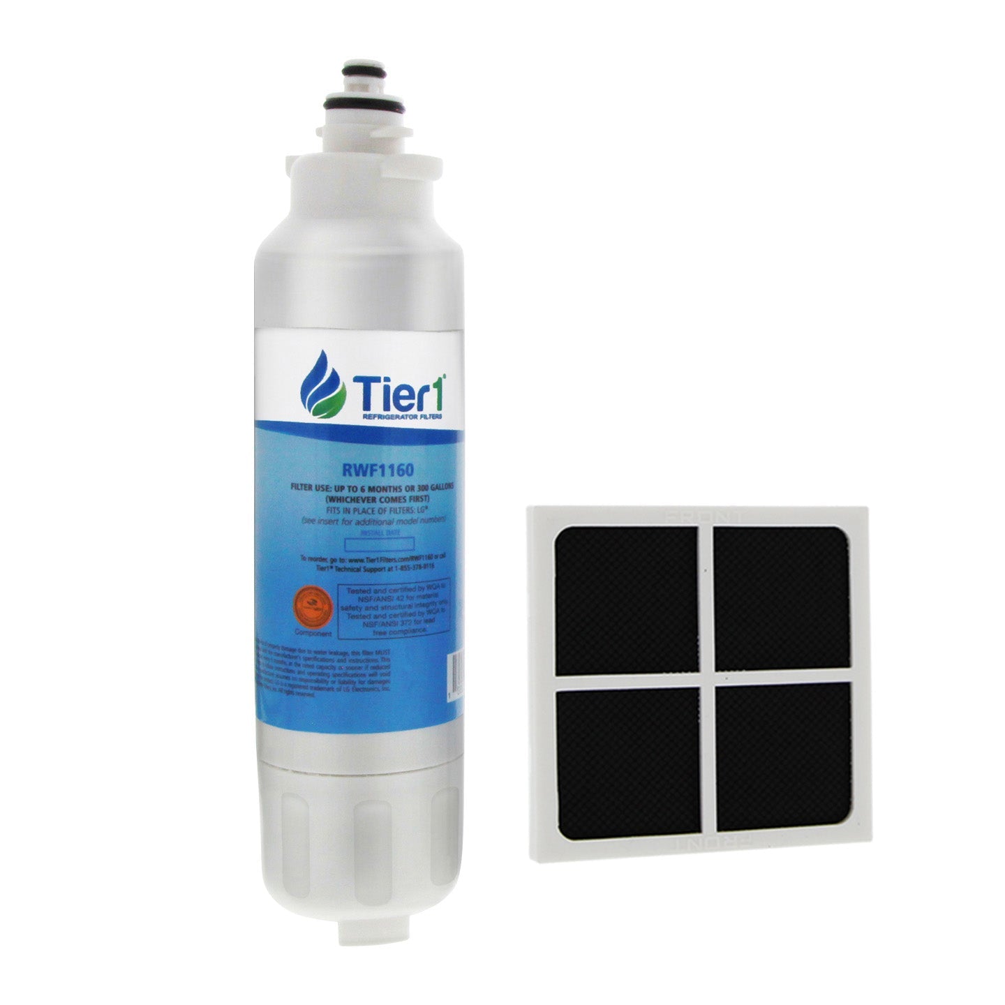 LT800P LG Water Filter and LT120F LG Air Filter Comparables Combo by Tier1