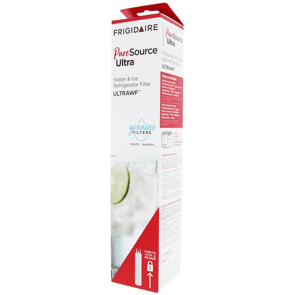 ULTRAWF Frigidaire PureSource Refrigerator Water Filter with PAULTRA Air Filter Combo