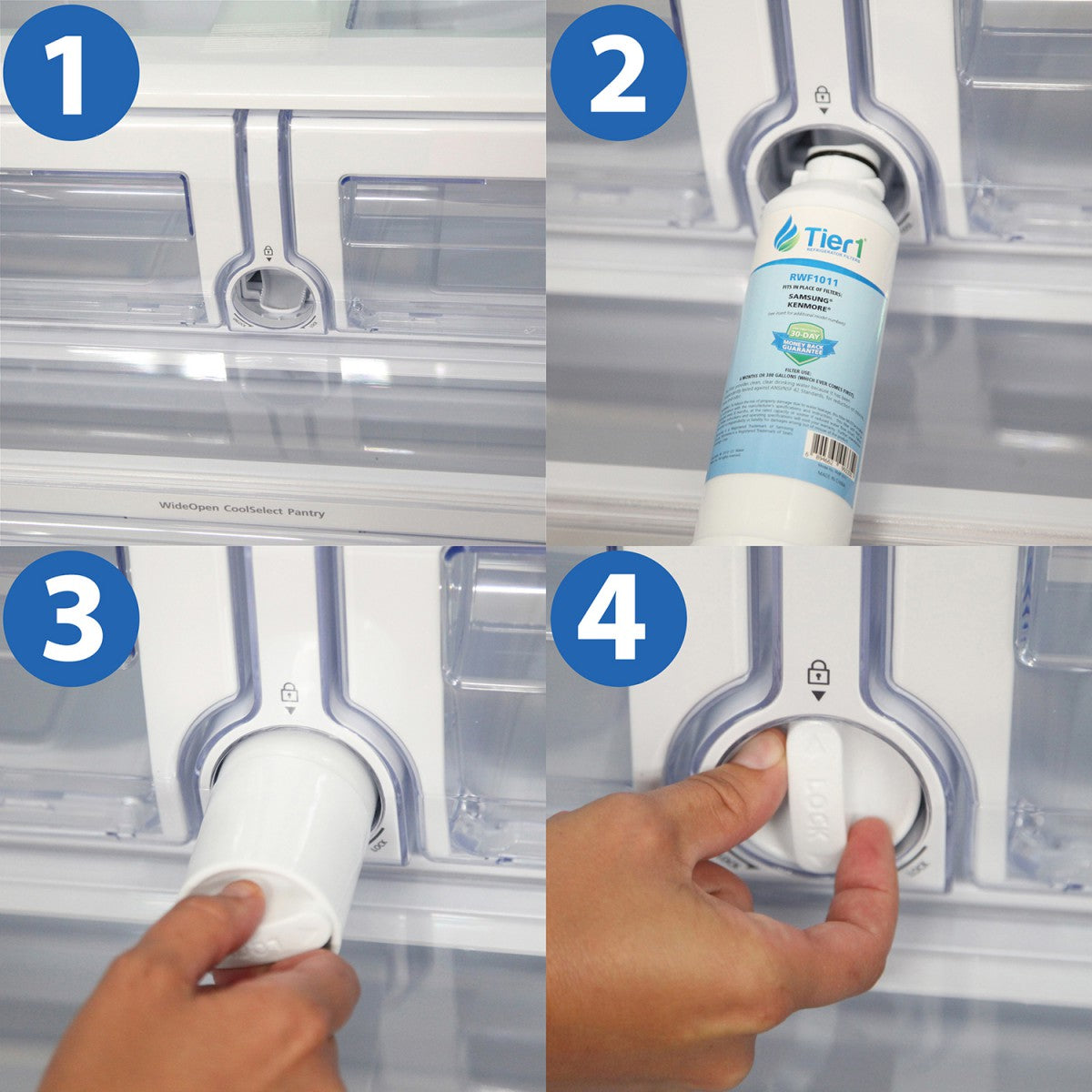 DA29-00020B Samsung Comparable Refrigerator Water Filter By Tier1