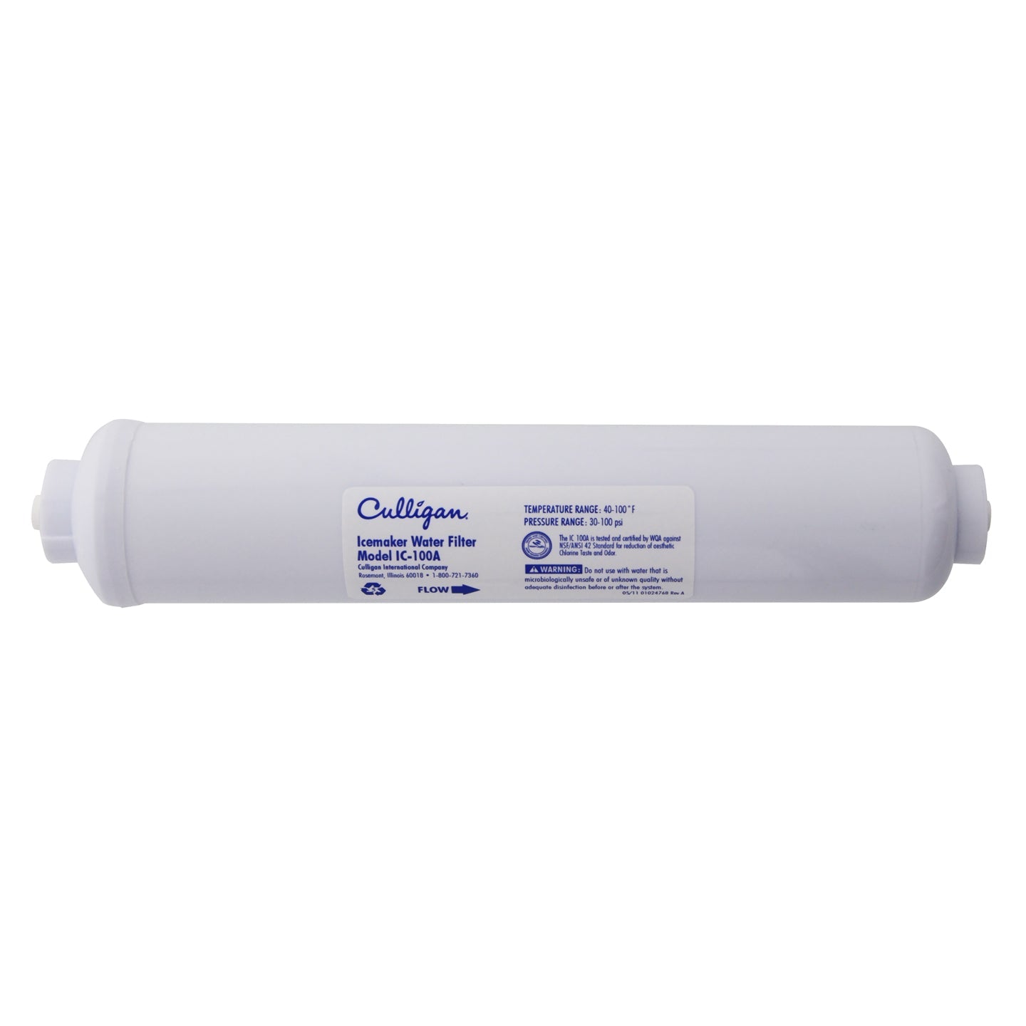 IC-100A Culligan Level 1 Disposable Inline Filter - DiscountFilterStore.com