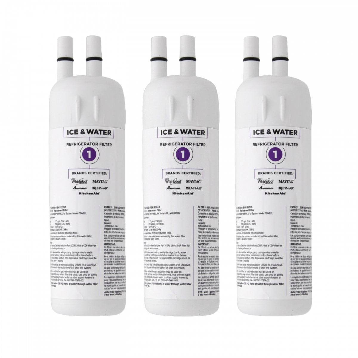 Whirlpool W10295370A is now EveryDrop EDR1RXD1 (Filter 1) Filter