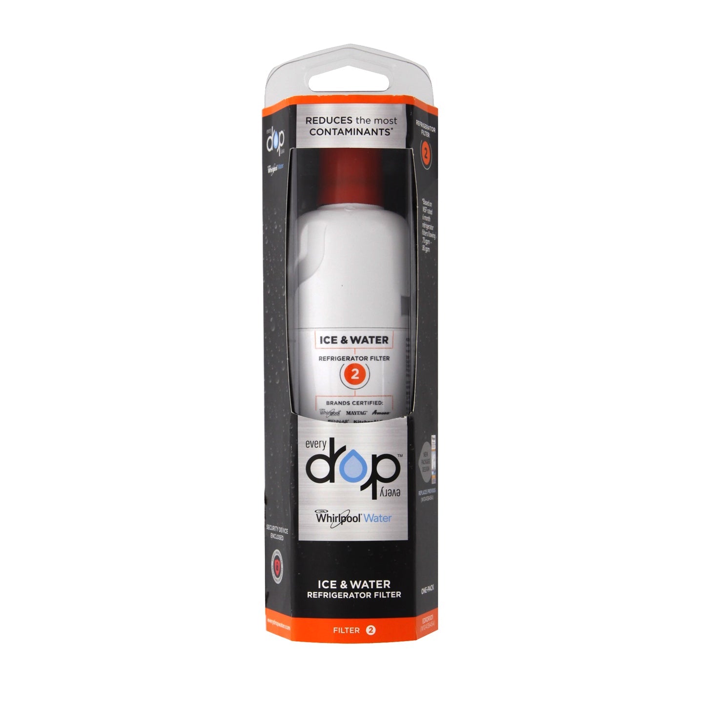 Whirlpool W10413645A | EveryDrop EDR2RXD1 (Filter 2) Fridge Filter