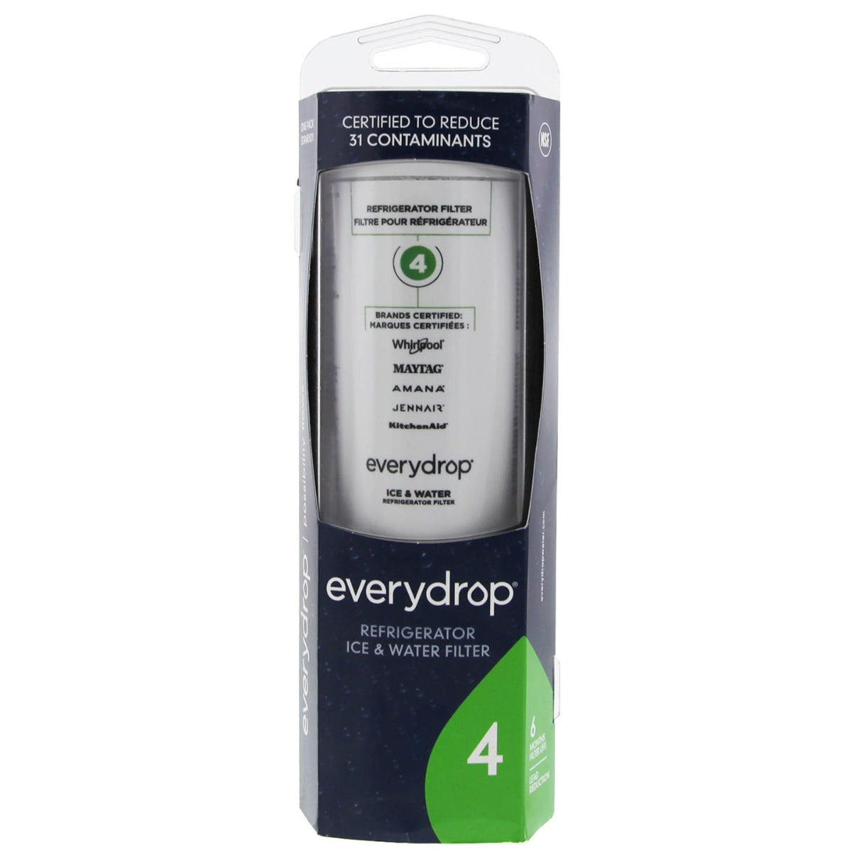 UKF8001 | 4396395 | EveryDrop EDR4RXD1 (Filter 4) Refrigerator Filter