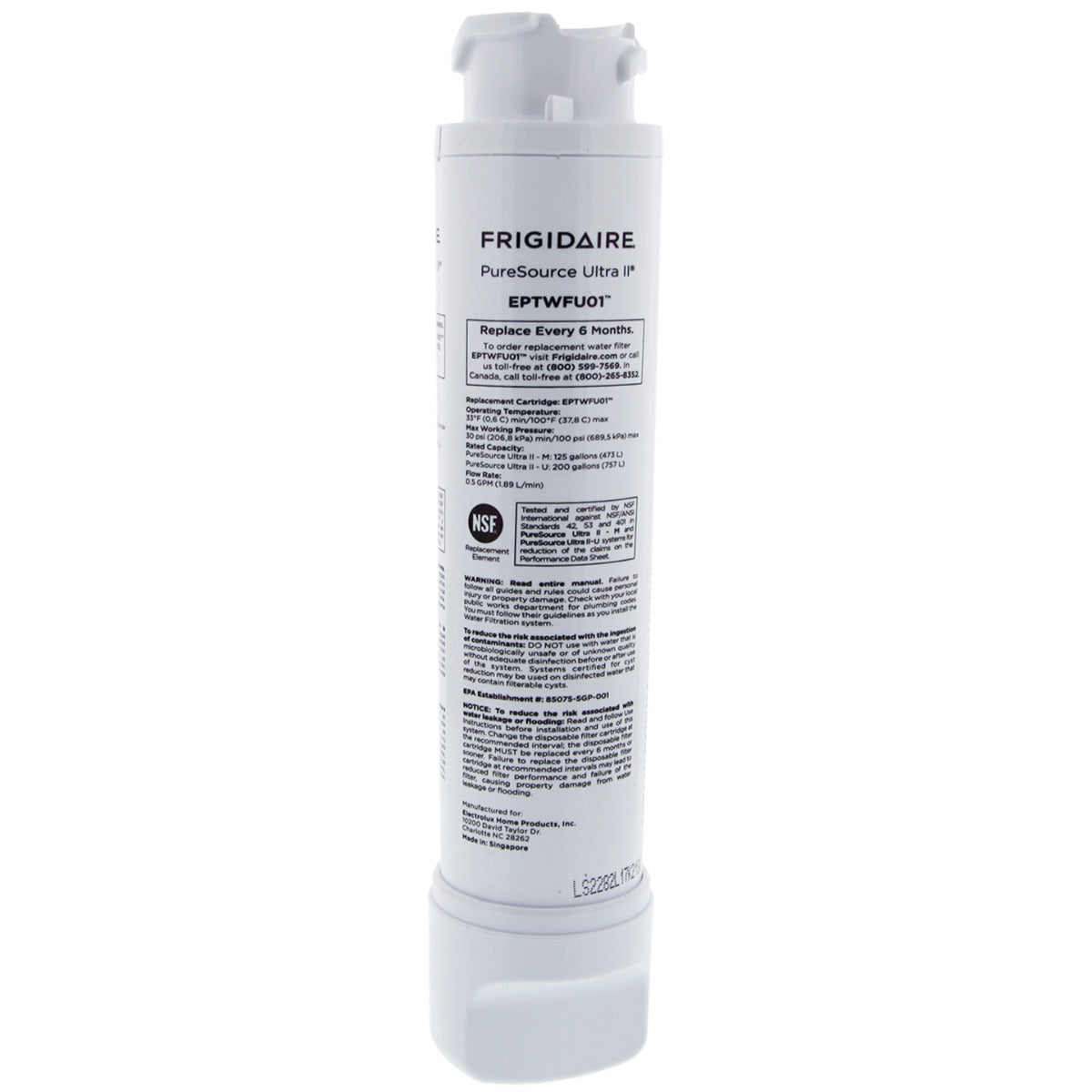 Frigidaire EPTWFU01 Refrigerator Water Filter