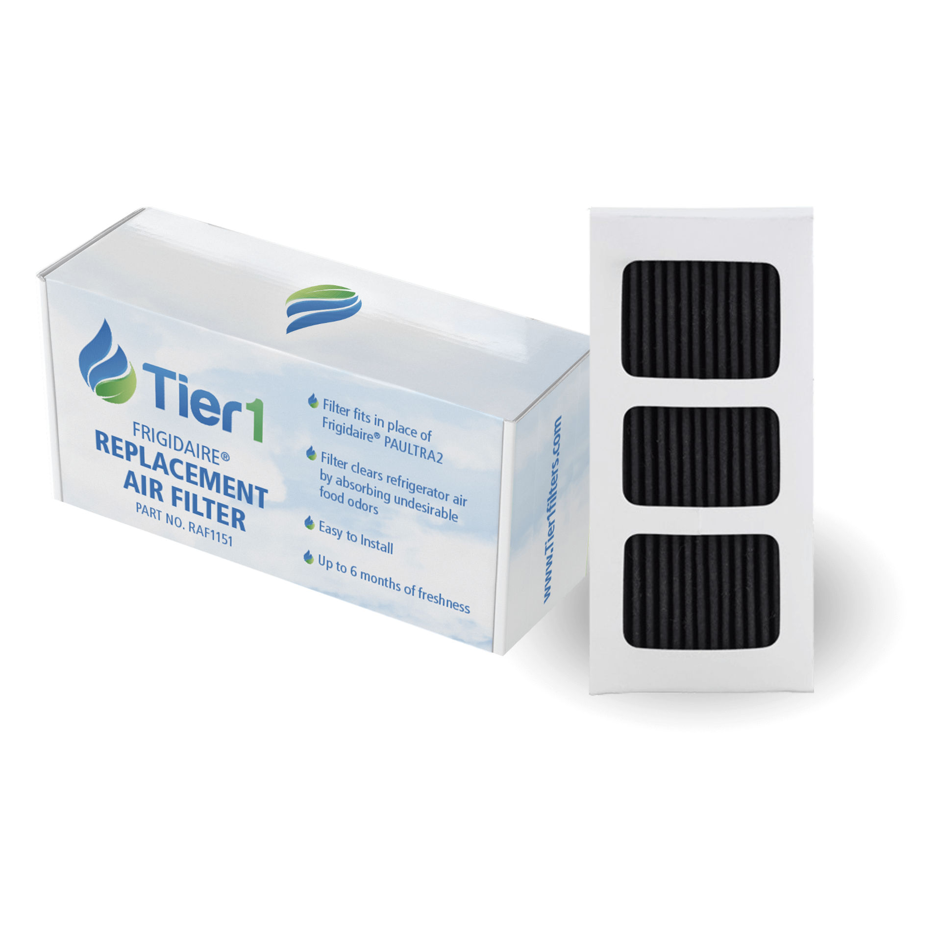 Frigidaire PAULTRA2 Refrigerator Air Filter Comparable by Tier1