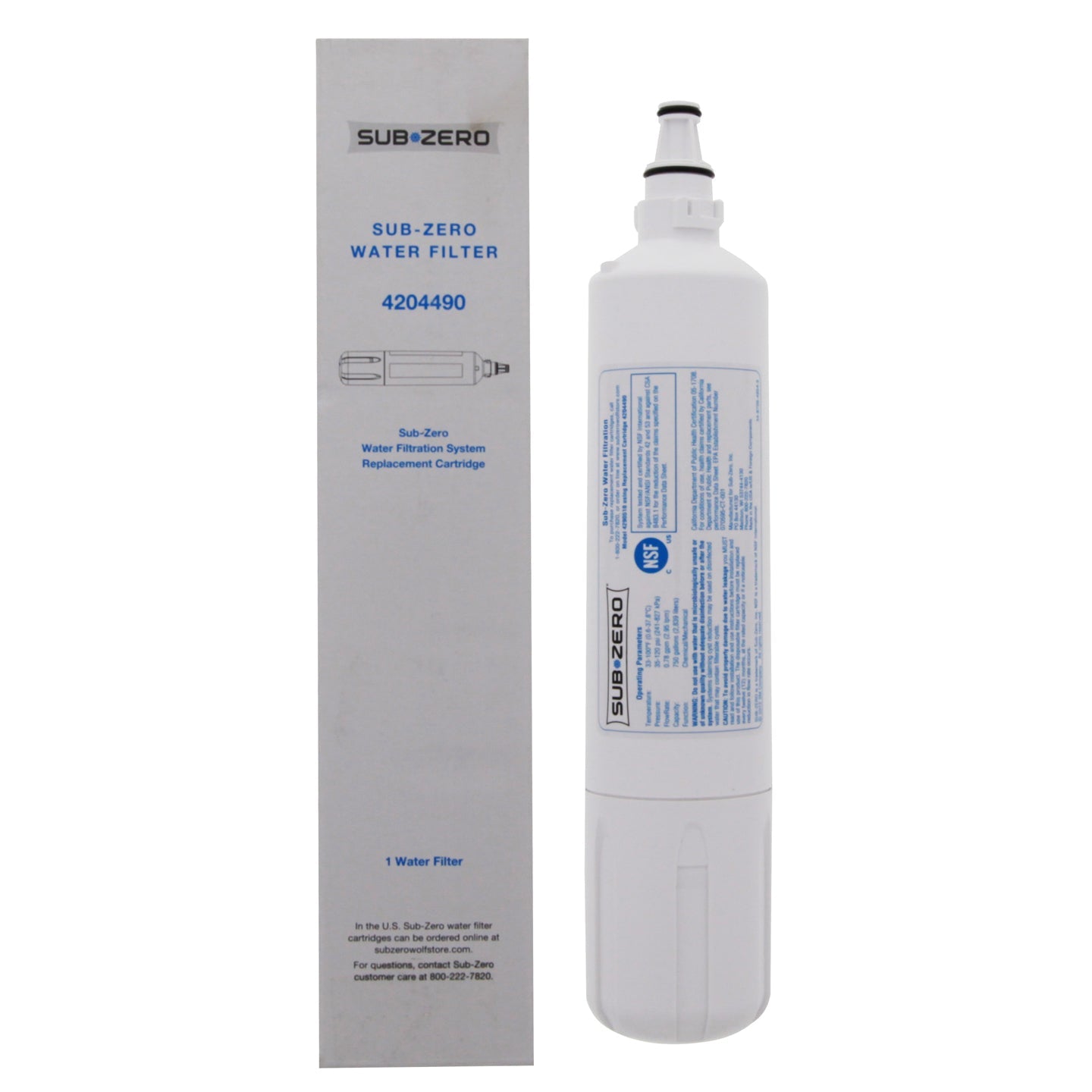 4204490 Sub-Zero Refrigerator Water Filter