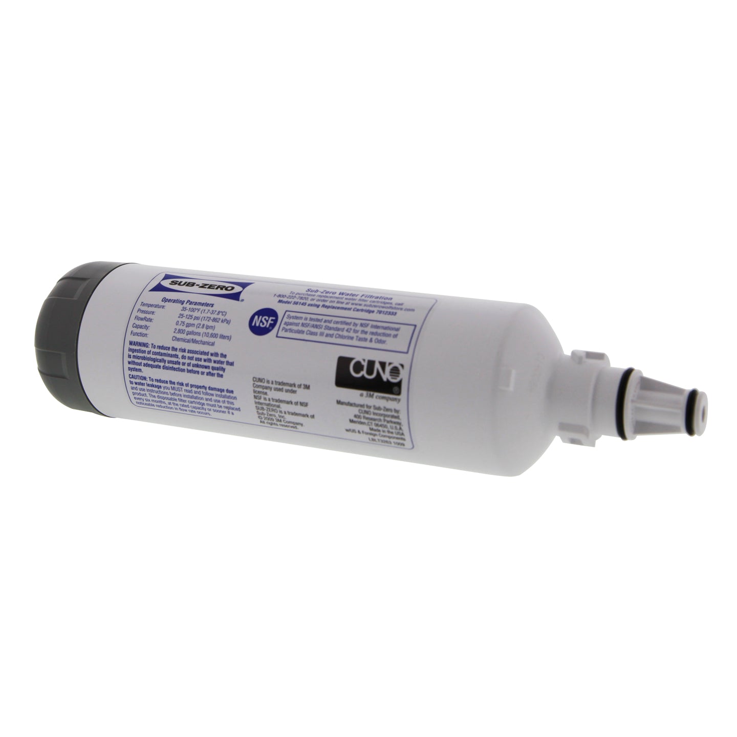 7012333 Sub-Zero UC-15I Undercounter Icemaker Replacement Water Filter