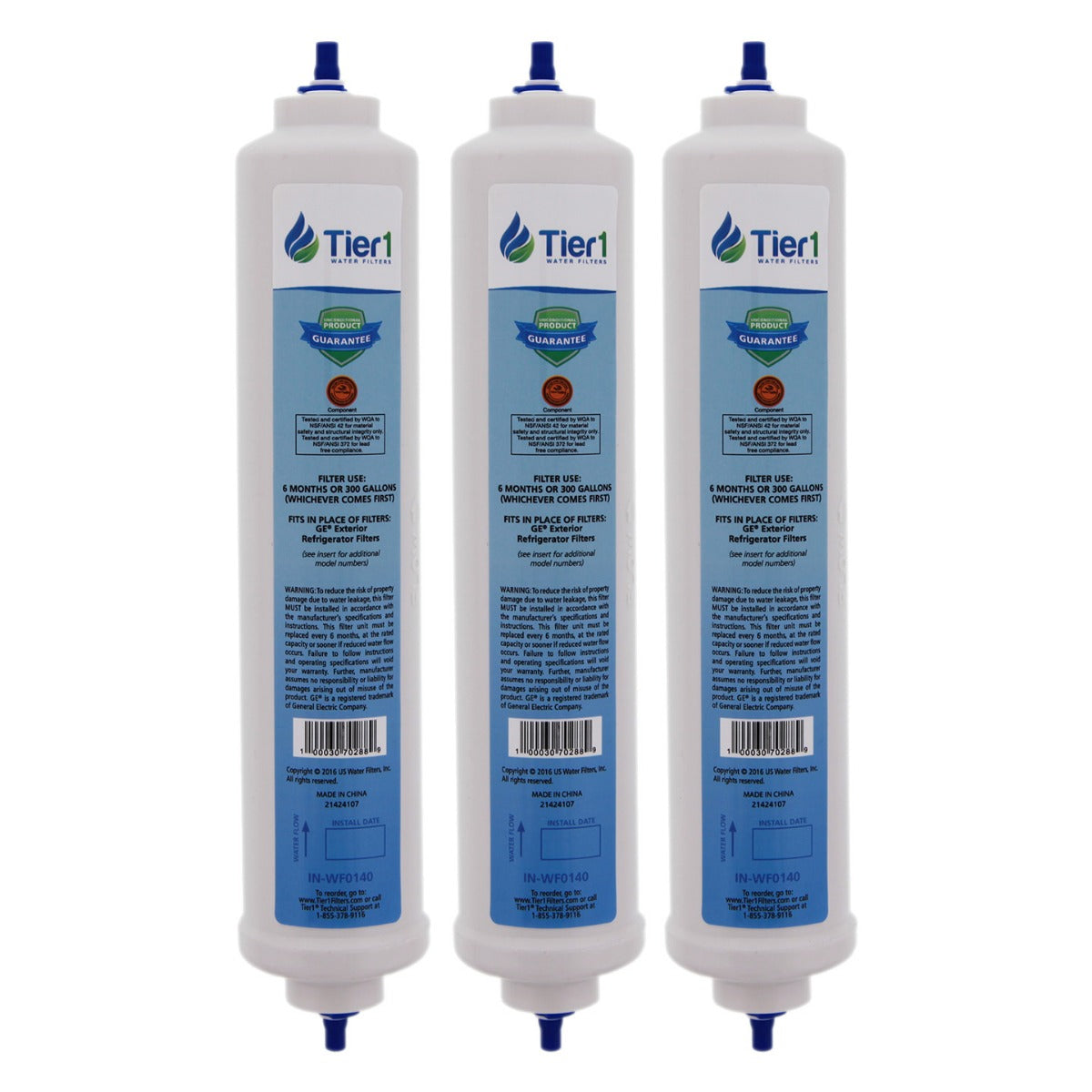 GXRTDR GE Inline Water Filter Cartridge Comparable By Tier1 - DiscountFilterStore.com