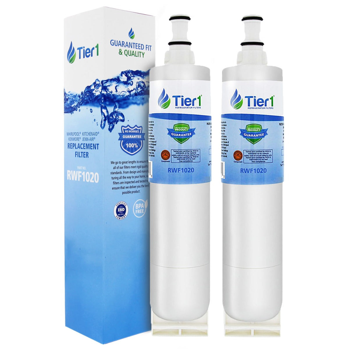 4396508/4396510 Whirlpool Comparable Refrigerator Water Filter Replacement By Tier1