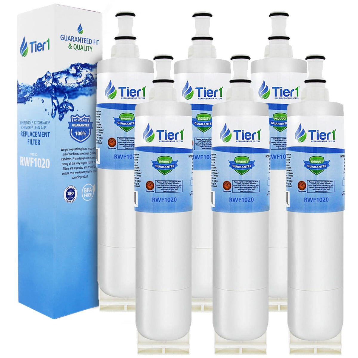 4396508/4396510 Whirlpool Comparable Refrigerator Water Filter Replacement By Tier1