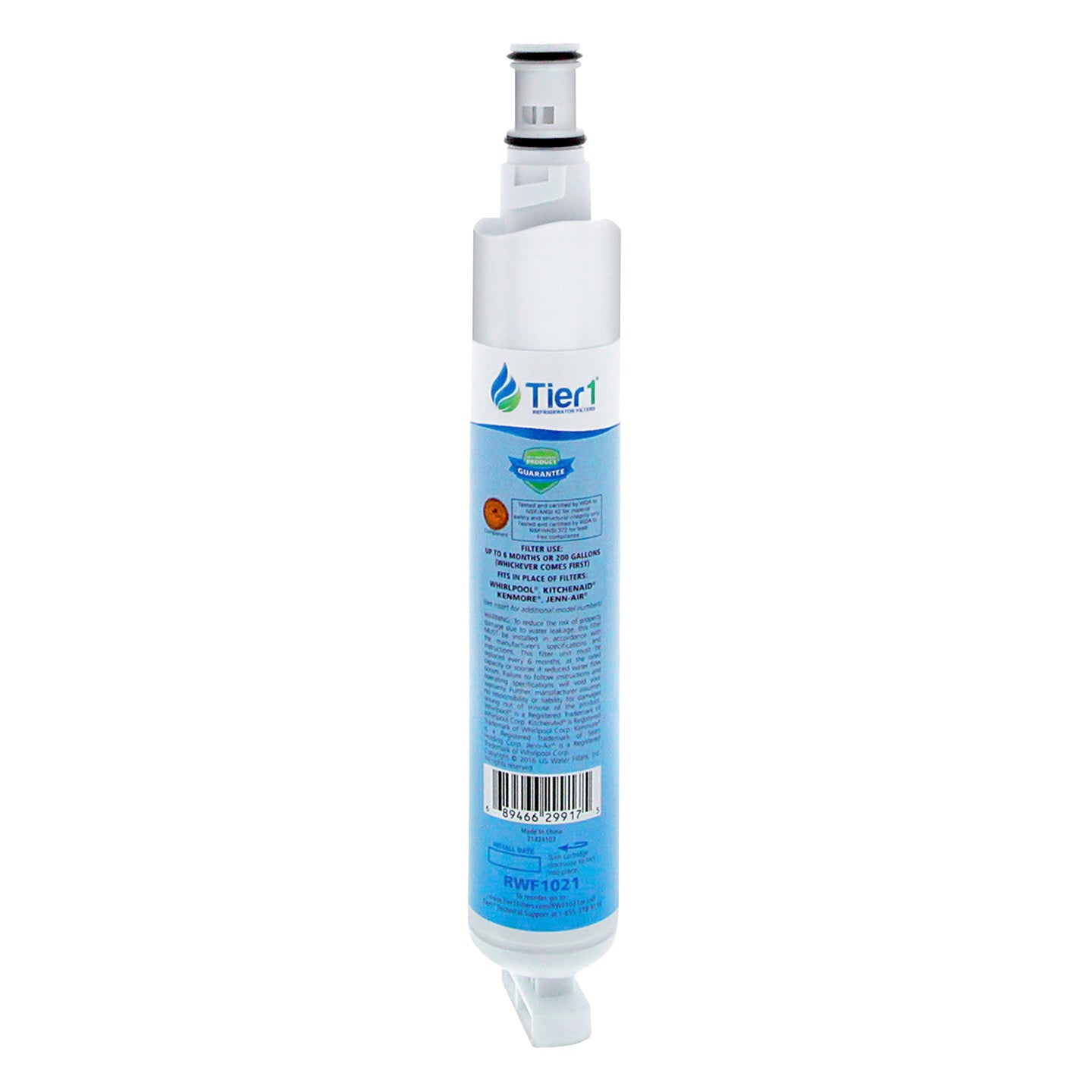 EDR6D1 EveryDrop 4396701 Whirlpool Comparable Refrigerator Water Filter Replacement By Tier1