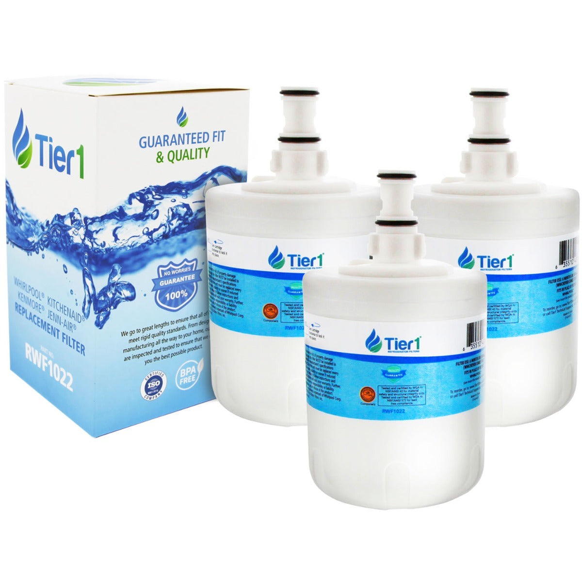 8171413 / 8171414 Whirlpool Comparable Refrigerator Water Filter Replacement By Tier1