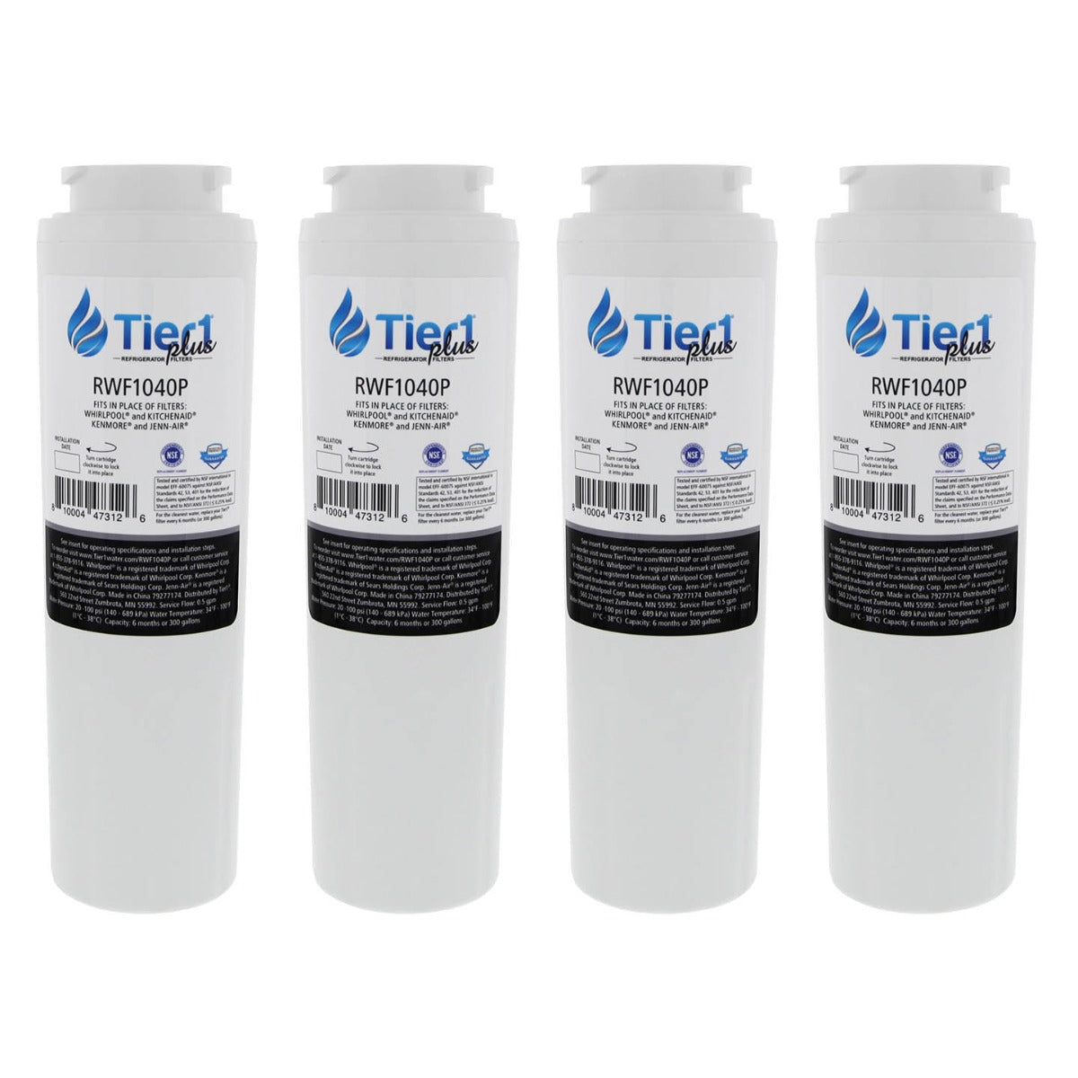 EDR4RXD1 UKF8001 Comparable Lead & Mercury Reducing Tier1 Plus Filter