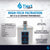 5231JA2002A / LT500P LG Comparable Lead and Mercury Reducing Refrigerator Water Filter By Tier1 Plus