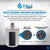 5231JA2002A / LT500P LG Comparable Lead and Mercury Reducing Refrigerator Water Filter By Tier1 Plus