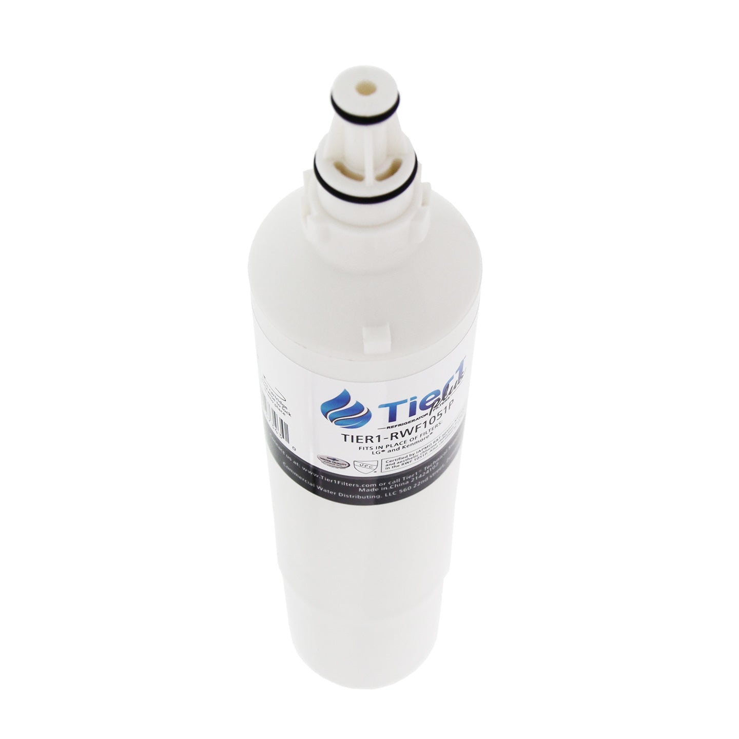 5231JA2006A / LT600P LG Comparable Lead and Mercury Reducing Refrigerator Water Filter By Tier1 Plus
