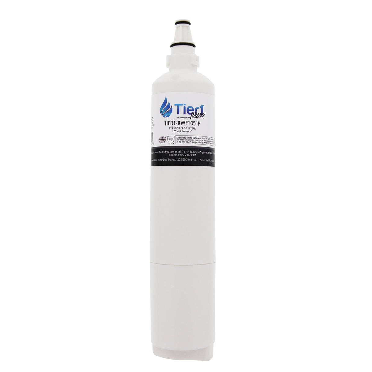 5231JA2006A / LT600P LG Comparable Lead and Mercury Reducing Refrigerator Water Filter By Tier1 Plus