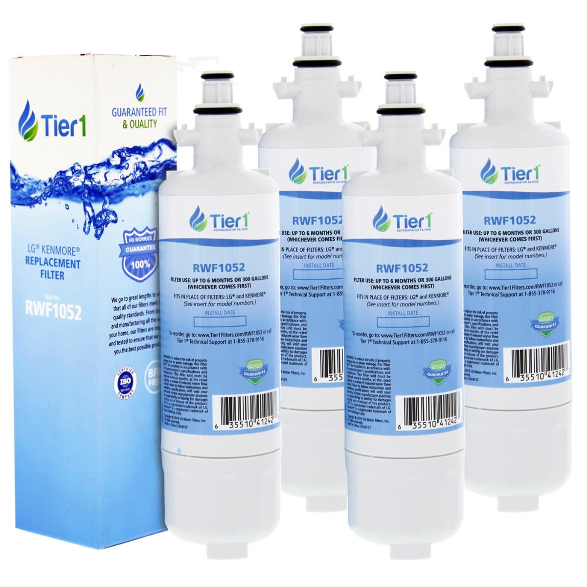 LT700P LG Comparable Refrigerator Water Filter Replacement By Tier1