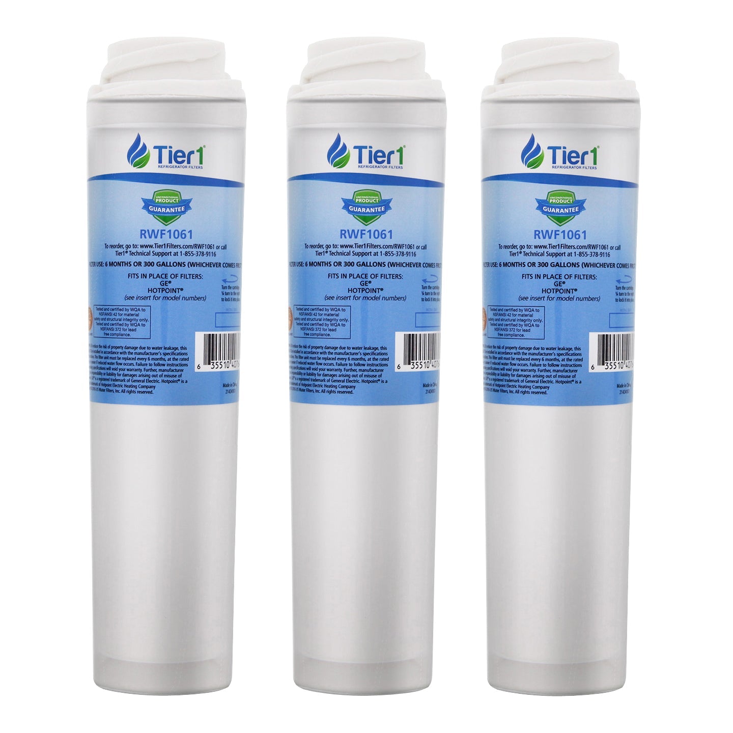 GSWF GE Comparable SmartWater Filter Replacement By Tier1
