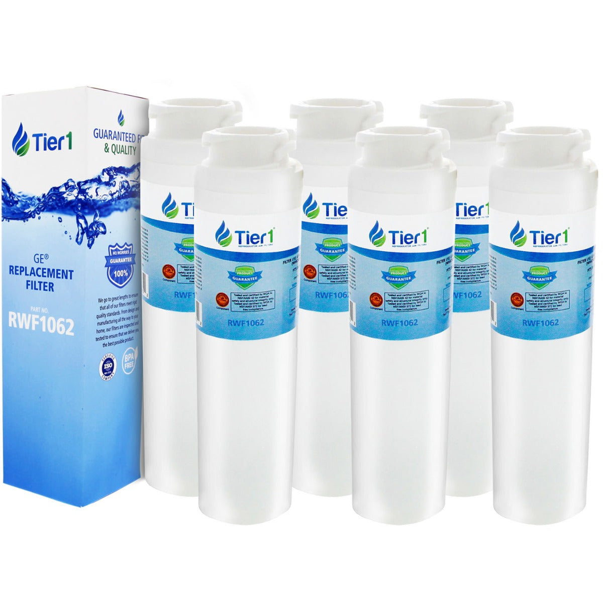 MSWF GE Comparable SmartWater Filter Replacement By Tier1