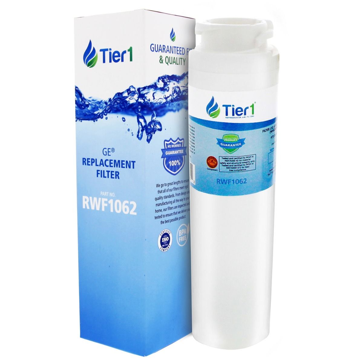 MSWF GE Comparable SmartWater Filter Replacement By Tier1