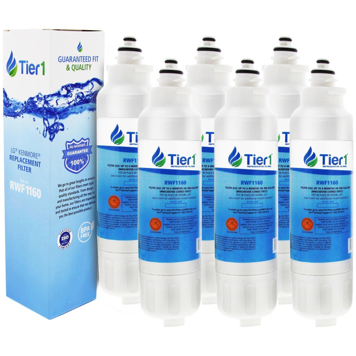 LT800P LG Comparable Refrigerator Water Filter Replacement By Tier1