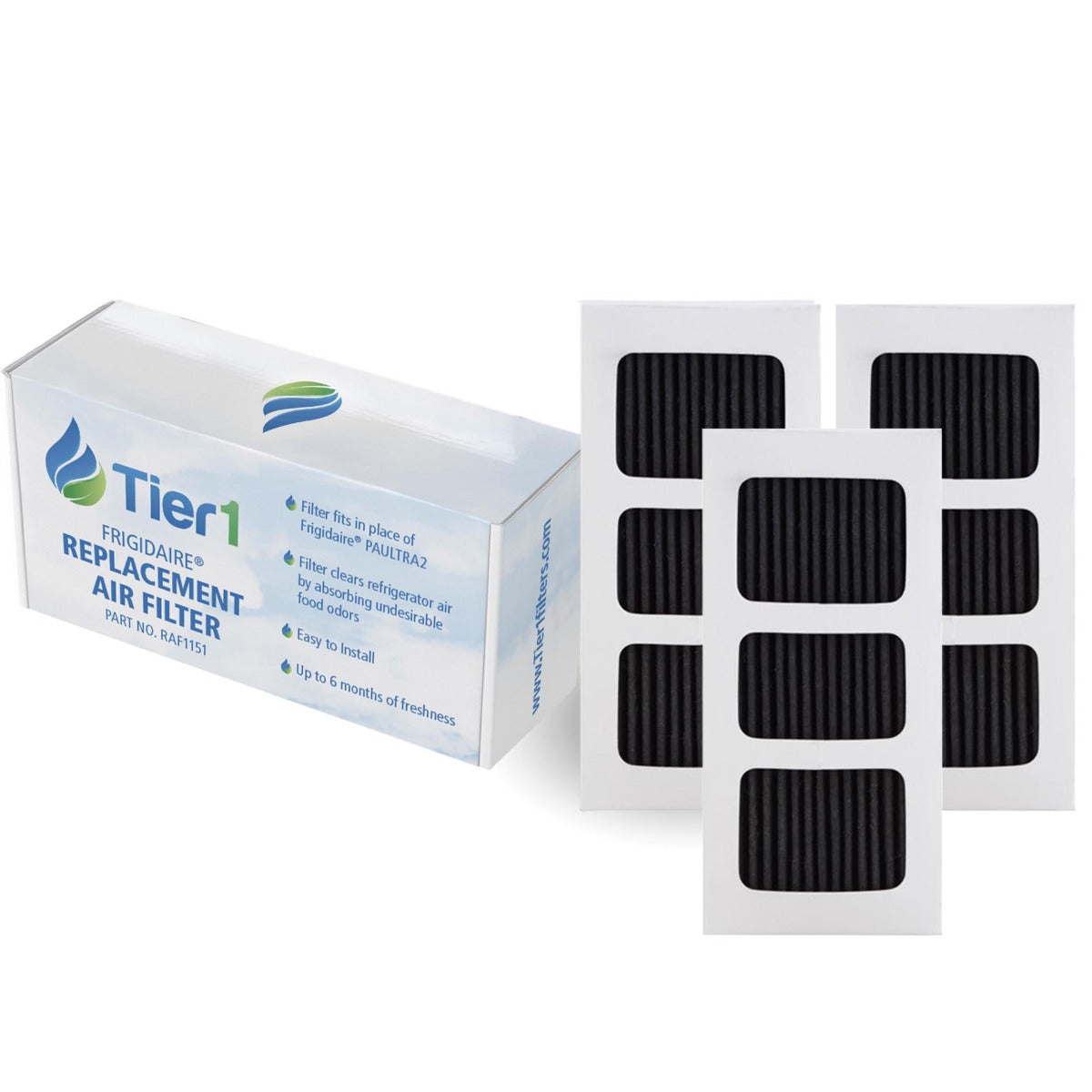 Frigidaire PAULTRA2 Refrigerator Air Filter Comparable by Tier1