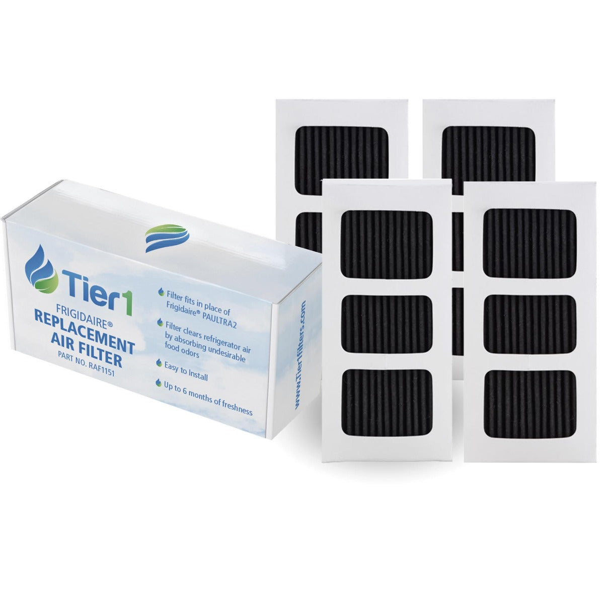 Frigidaire PAULTRA2 Refrigerator Air Filter Comparable by Tier1