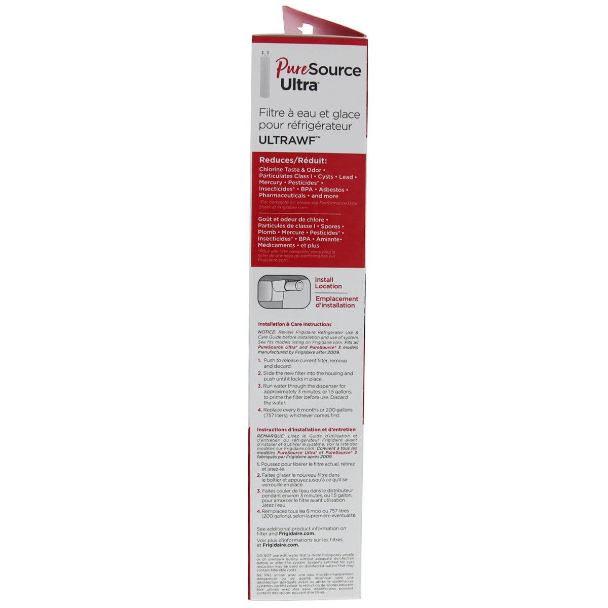 ULTRAWF Frigidaire PureSource Ultra Refrigerator Water Filter