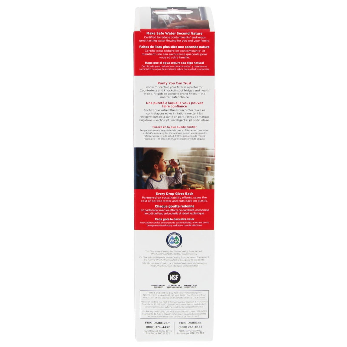 WF3CB PureSource3 Frigidaire Replacement Refrigerator Water Filter