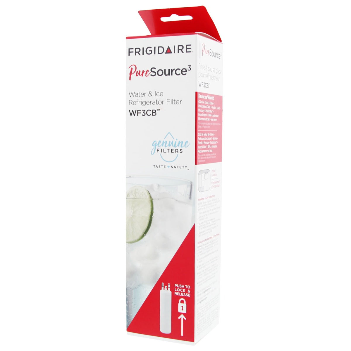 WF3CB PureSource3 Frigidaire Replacement Refrigerator Water Filter