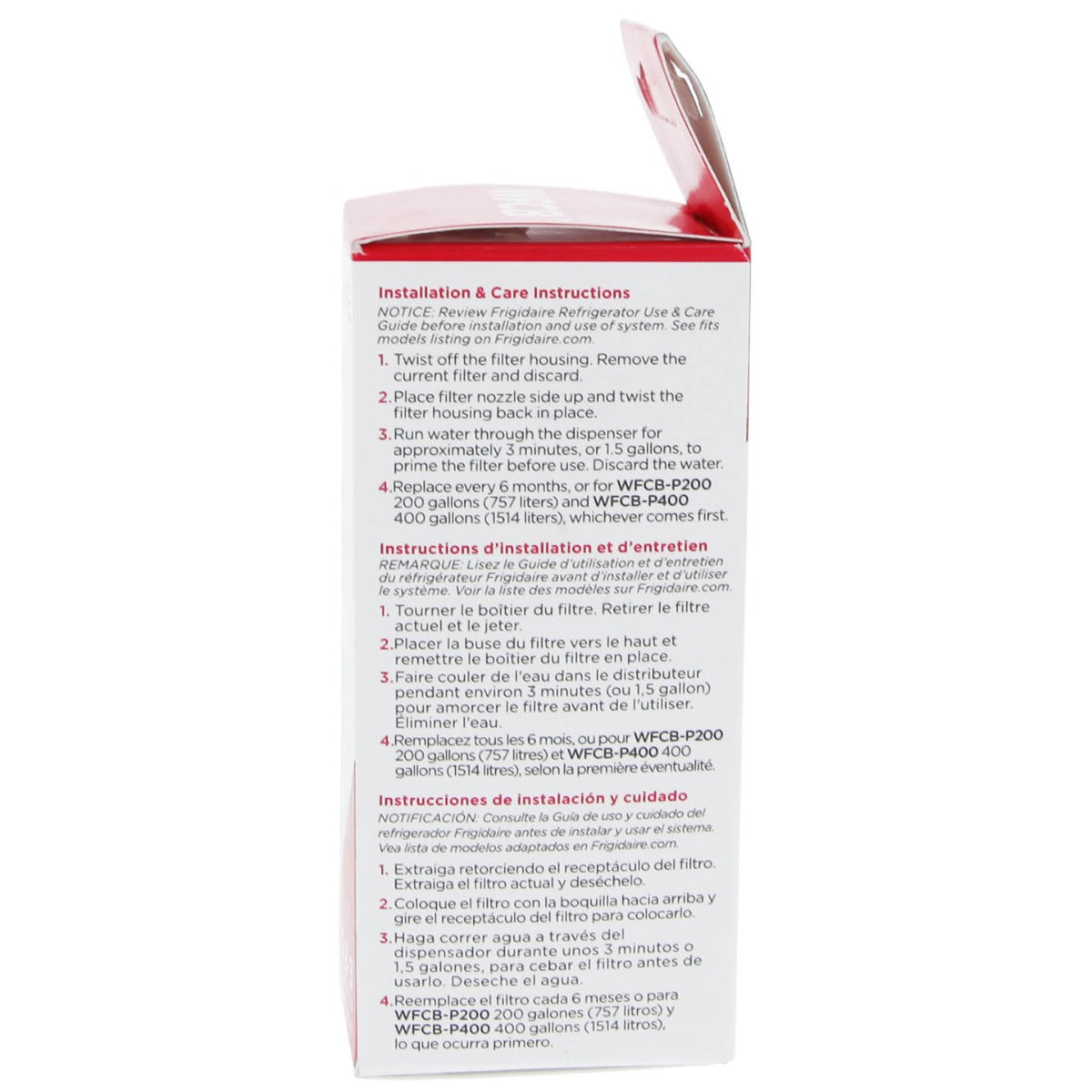 WFCB Frigidaire PureSourcePlus Refrigerator Water Filter